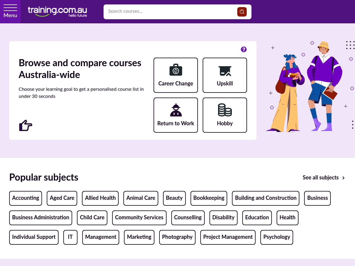 training.com.au logo