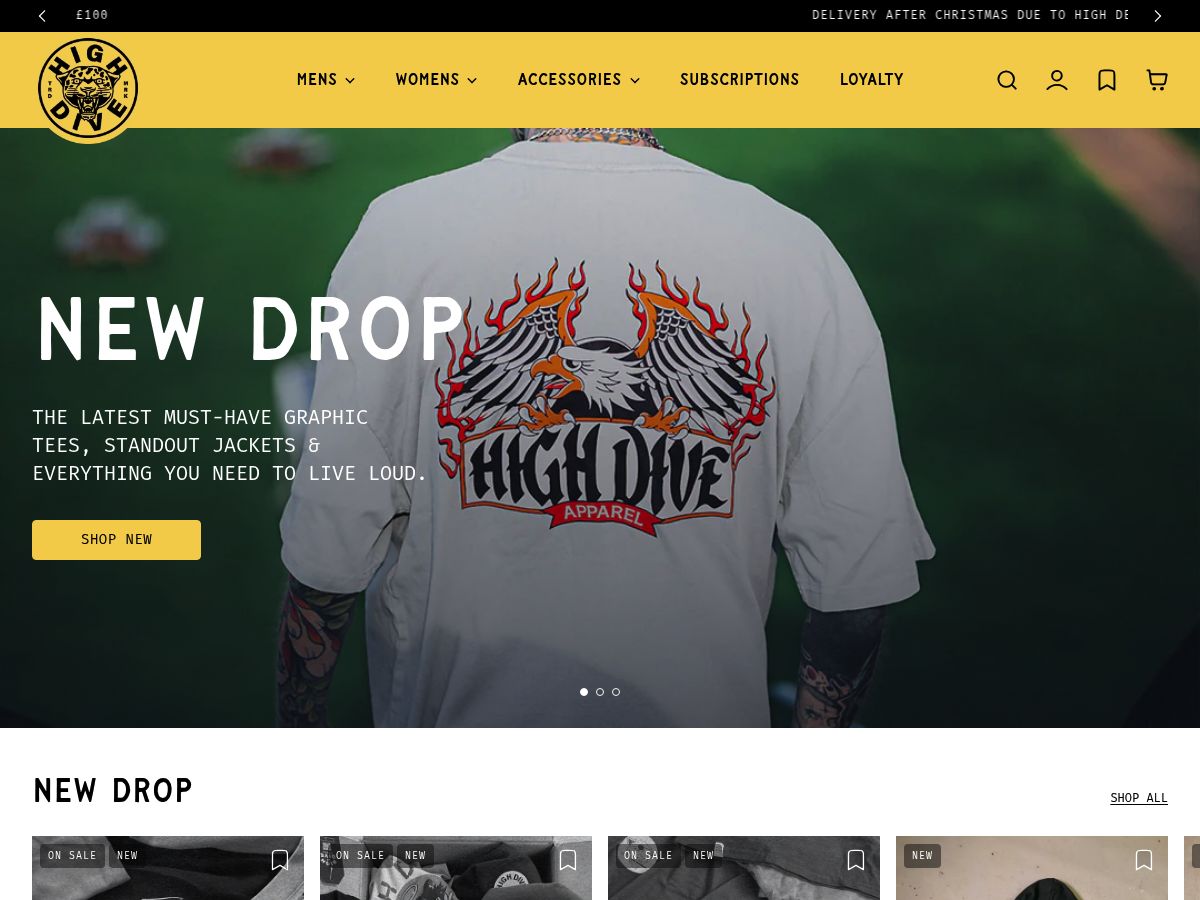High Dive Apparel logo