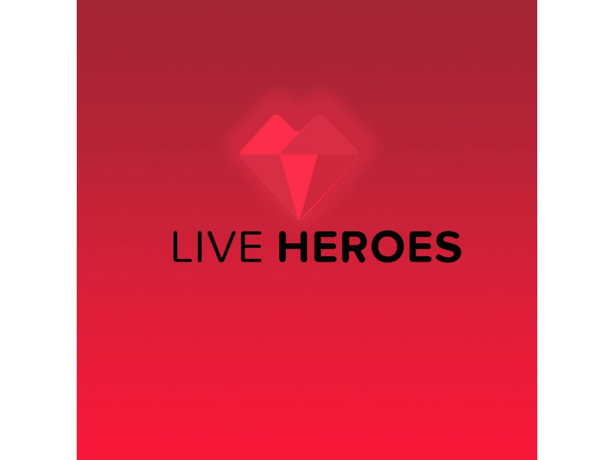 Live Heroes logo