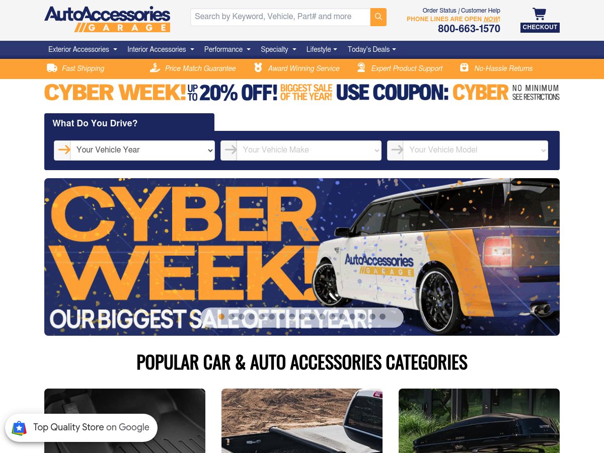 Auto Accessories Garage logo