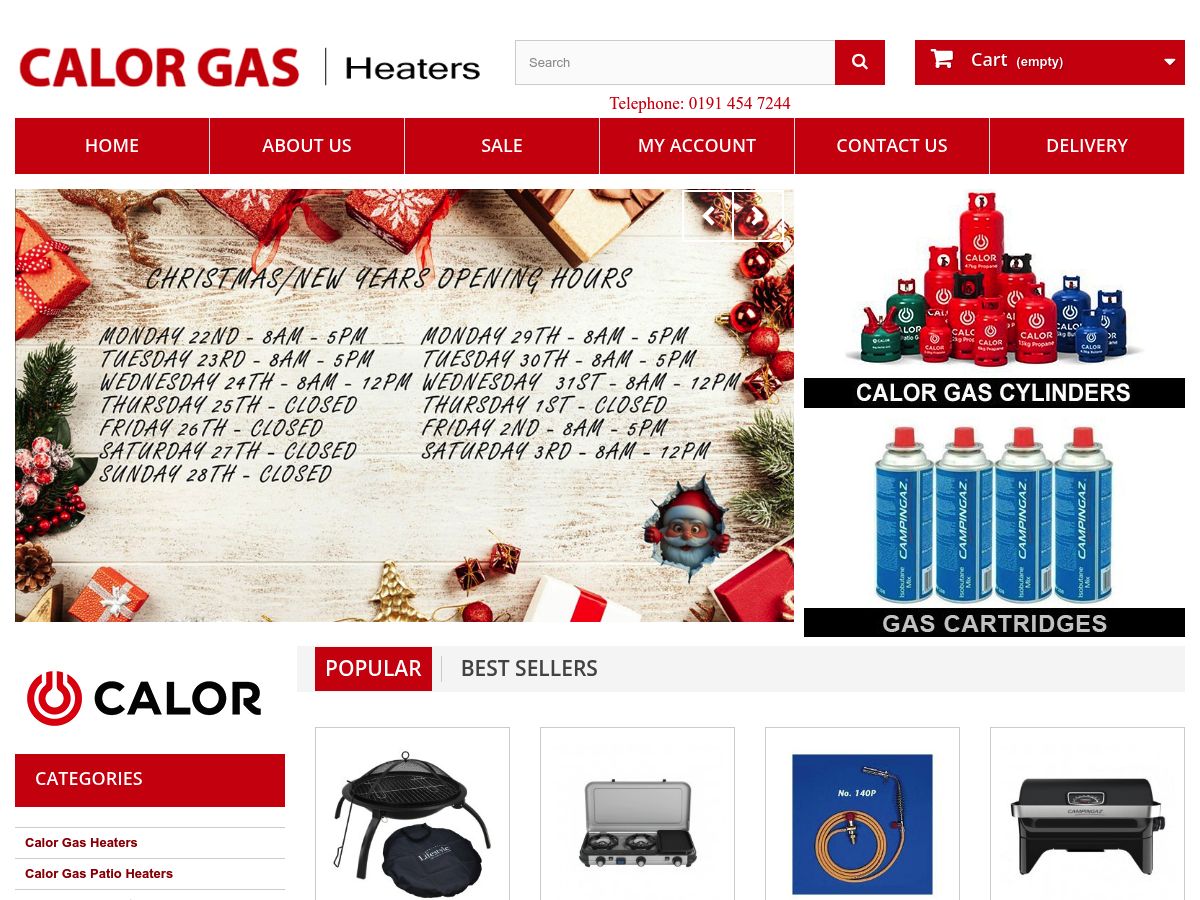 Calor Gas Heaters logo