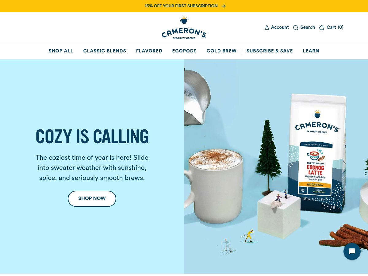 Cameron's Coffee logo