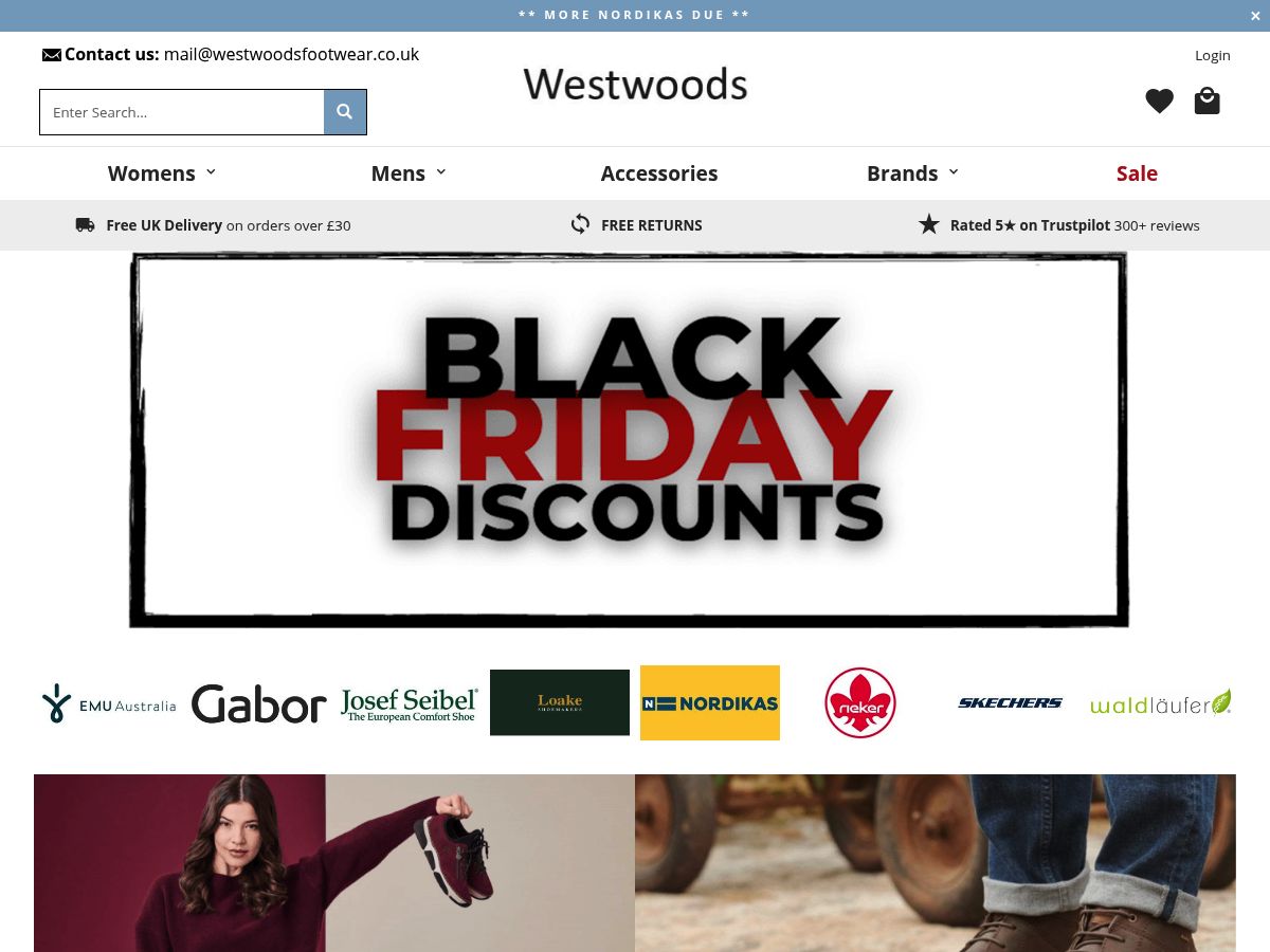 Westwoods Footwear logo