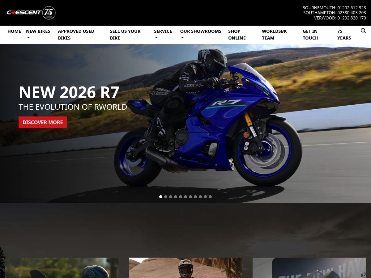 Crescent Motorcycles logo