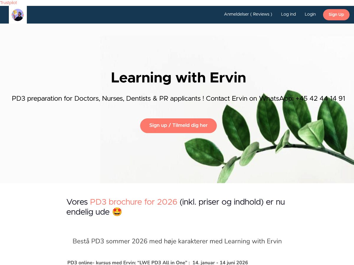 Learning with Ervin logo