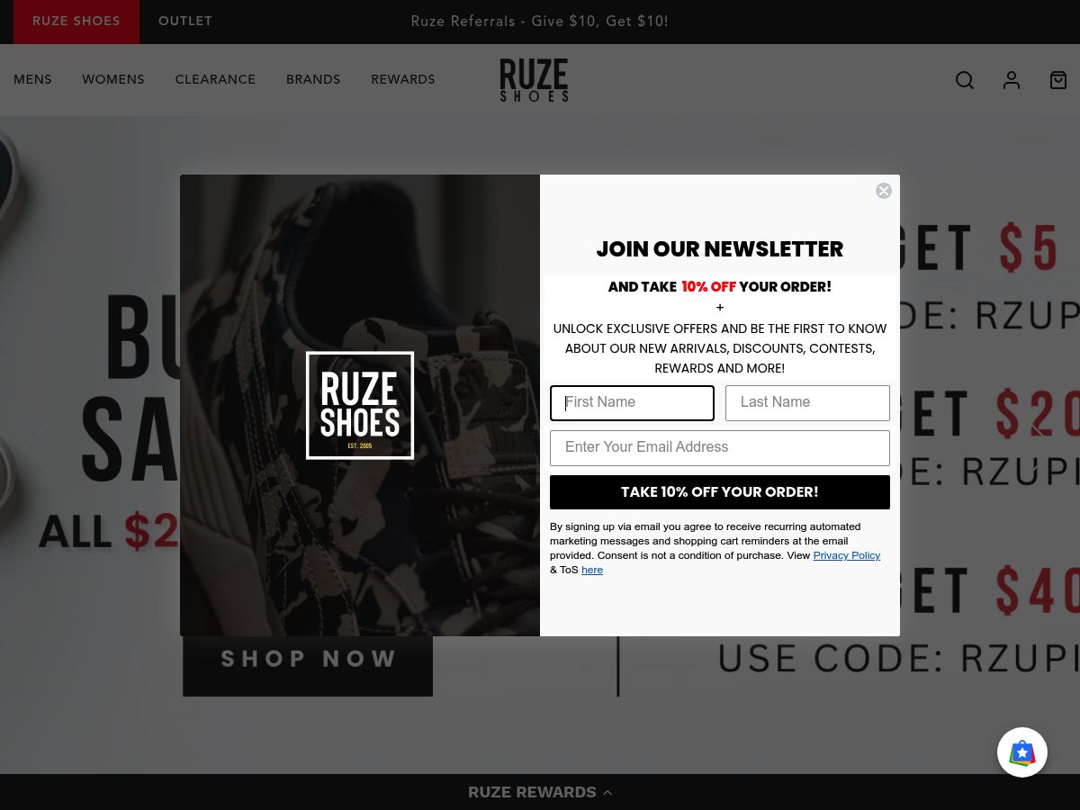Ruze Shoes logo