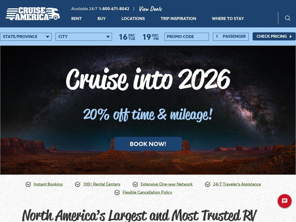 Cruise America logo