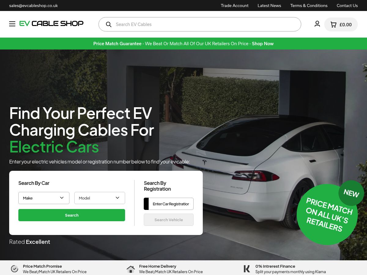 EV Cable Shop logo