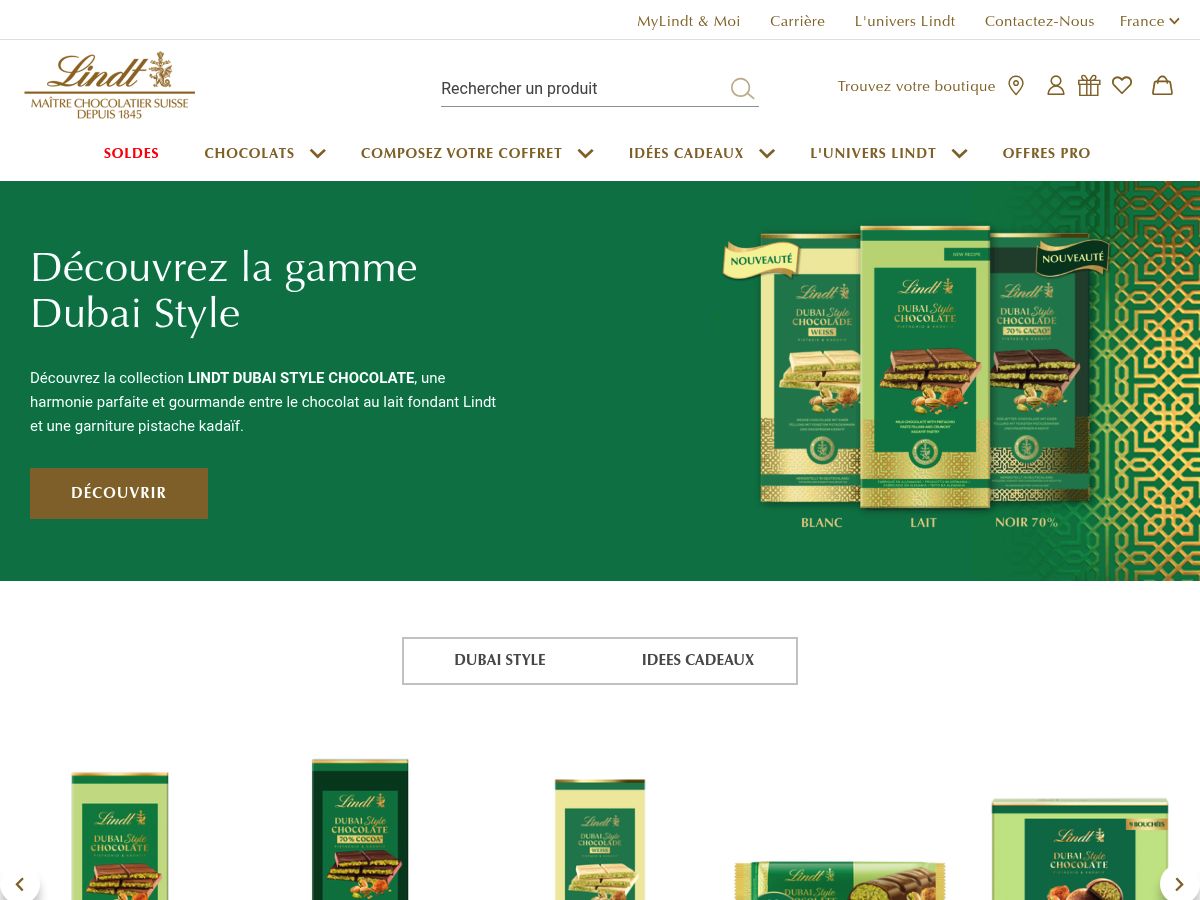 Chocolats Lindt France logo