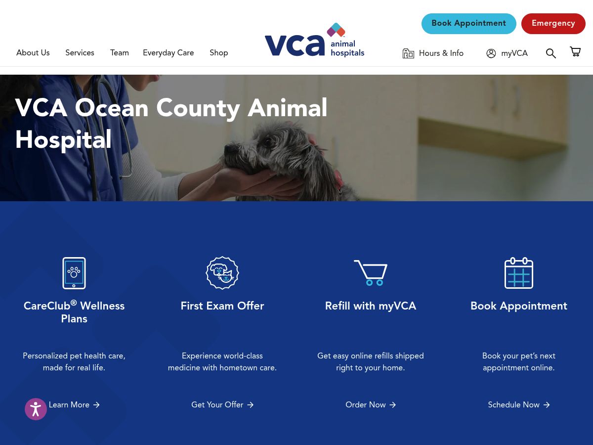 Ocean County Veterinary Hospital  logo