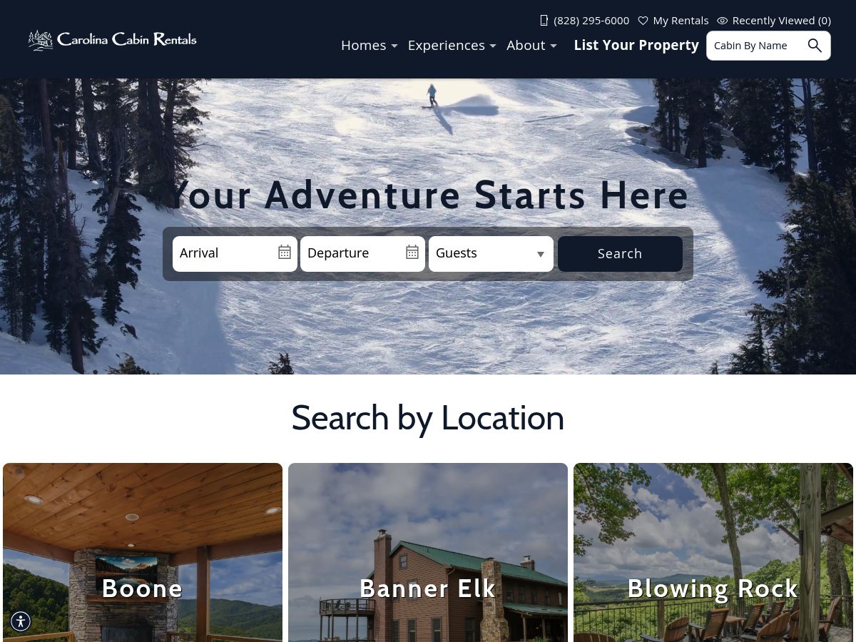 Carolina Cabin Rentals logo