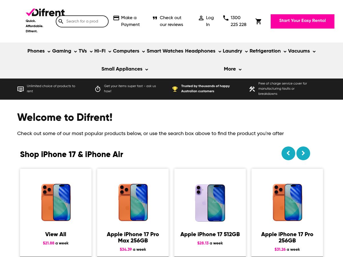 Difrent Rental logo