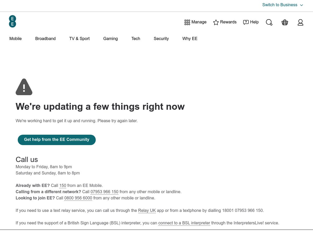 EE Store logo