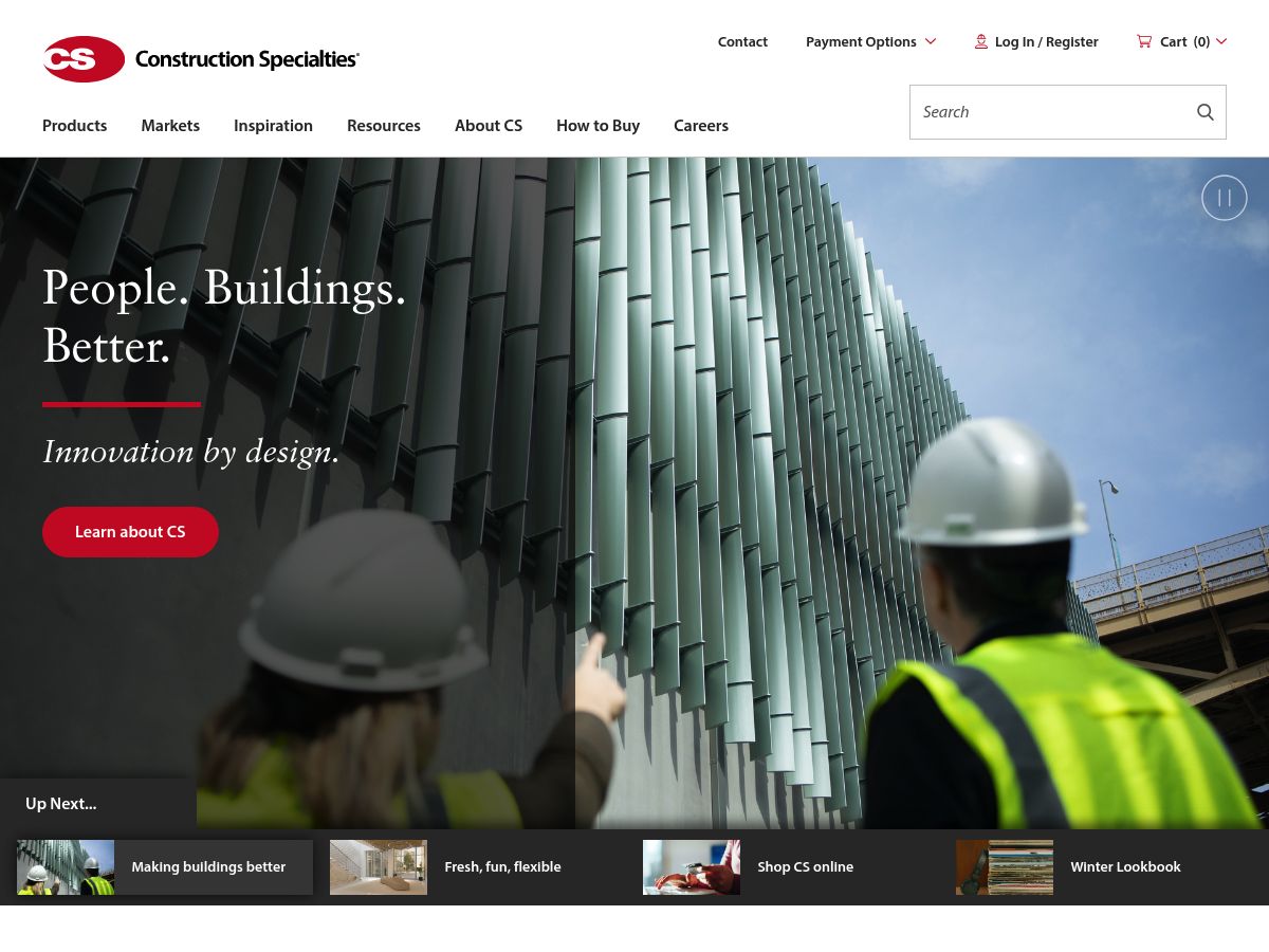 Construction Specialties logo
