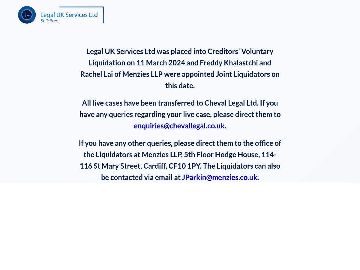 Legal Uk Services logo