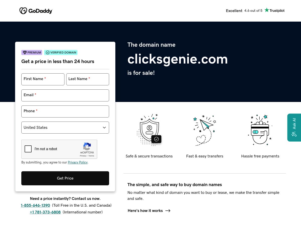 Clicksgenie logo