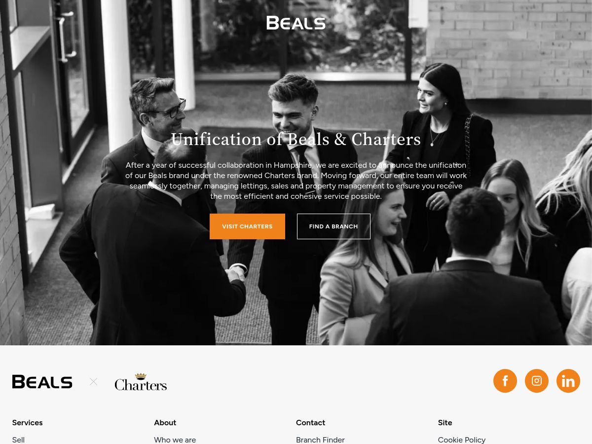 Beal's Estate Agents logo