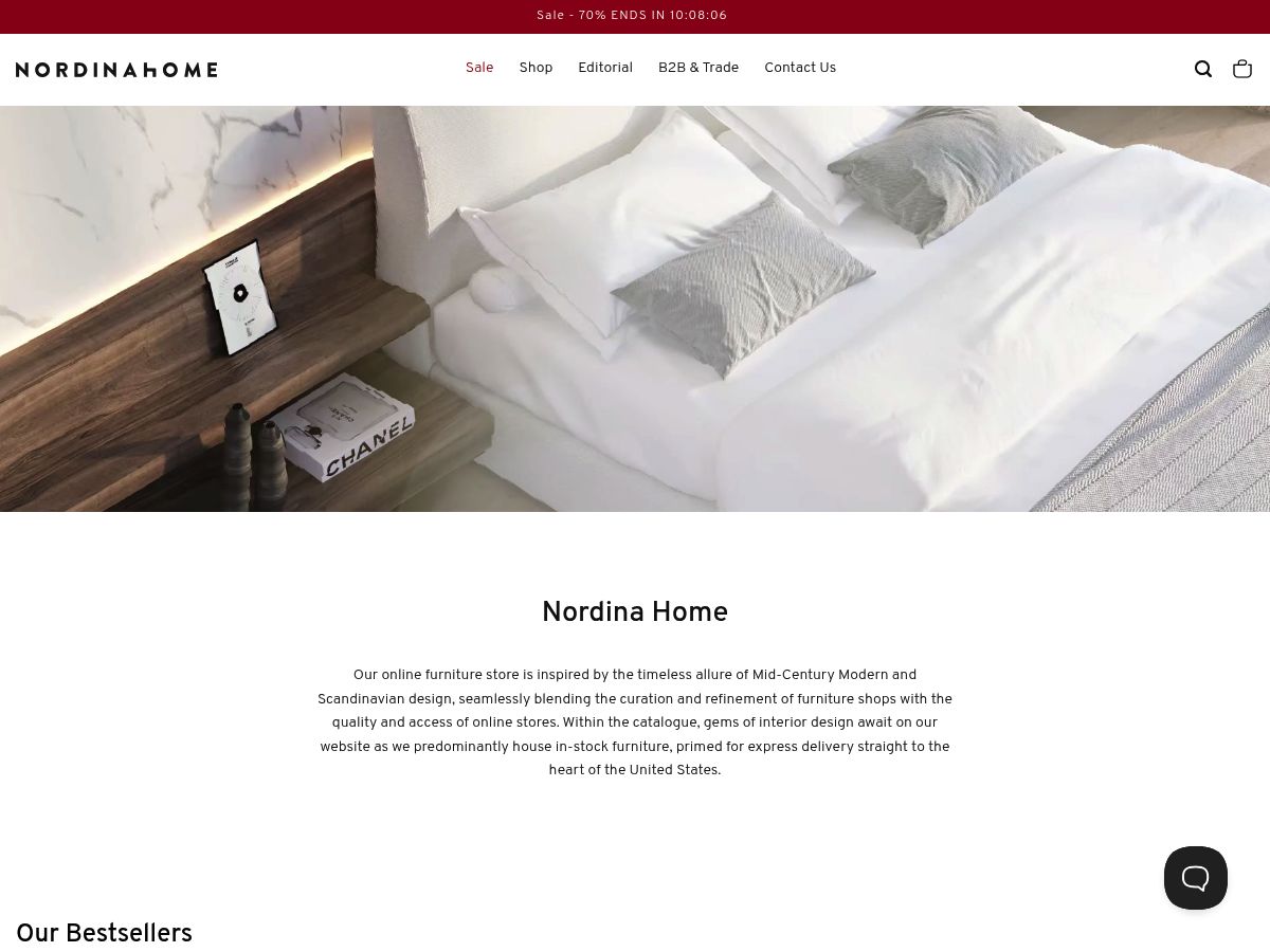 NORDINA HOME  logo