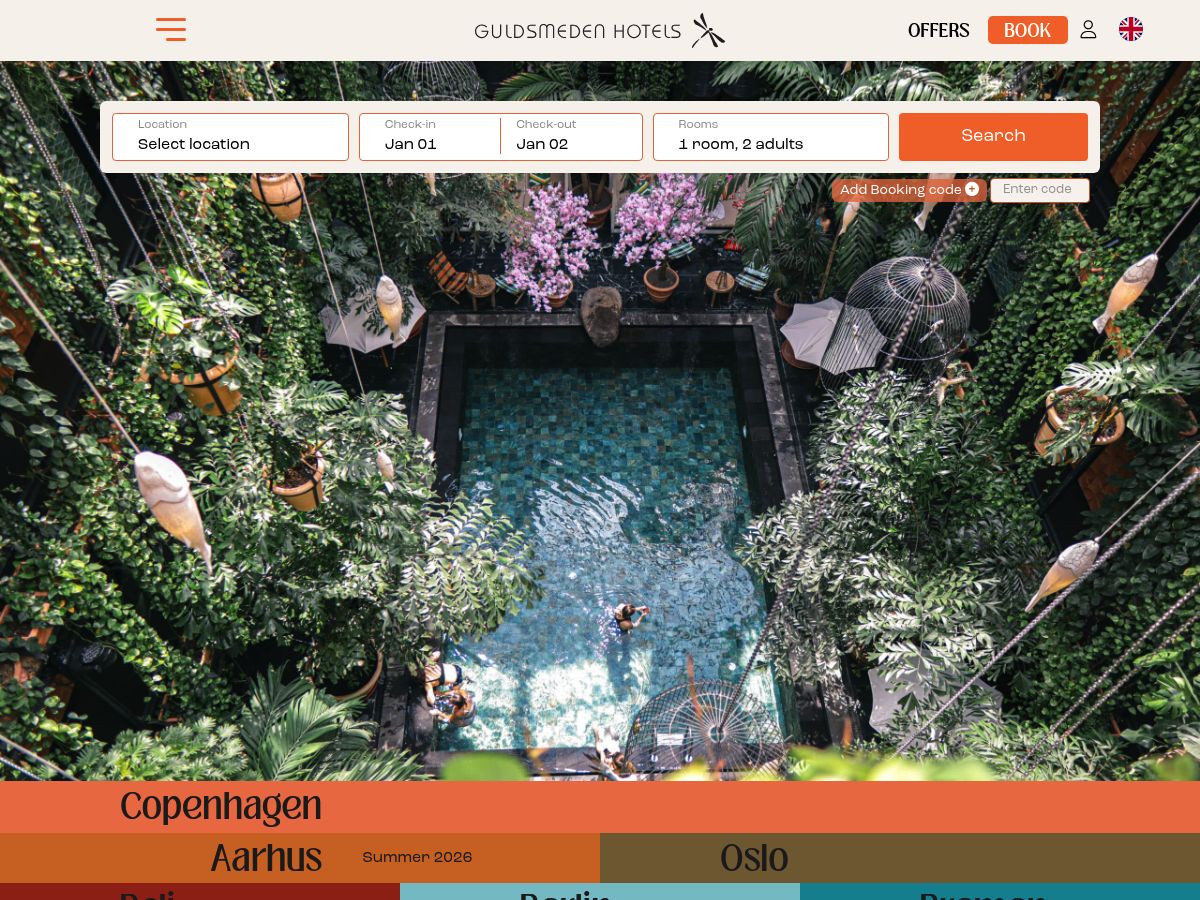 Guldsmeden Hotels logo