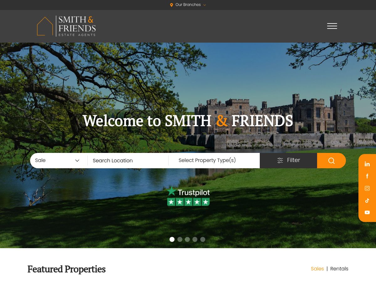 Smith & Friends Estate Agents logo