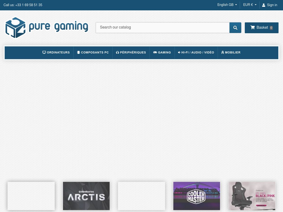 Pure Gaming logo