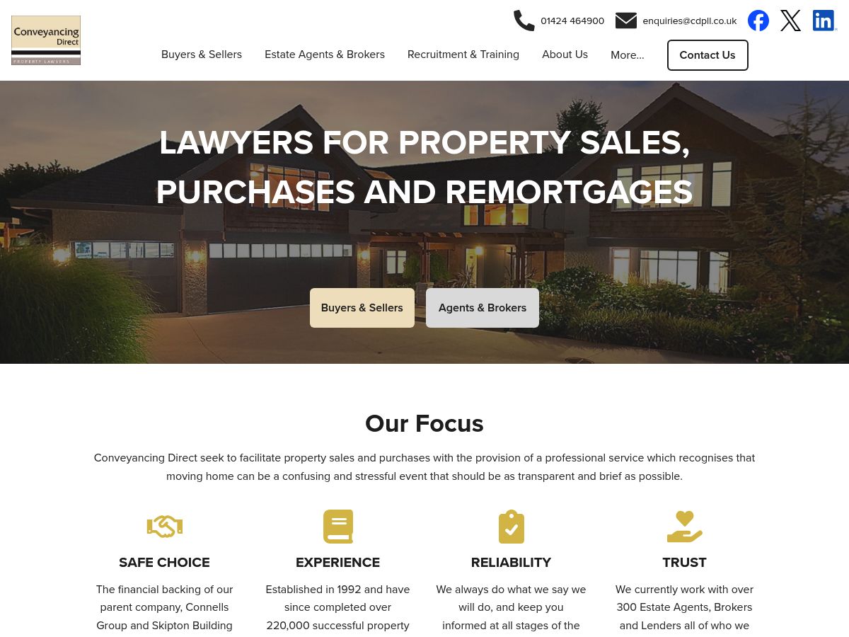 Conveyancing Direct Property Lawyers logo