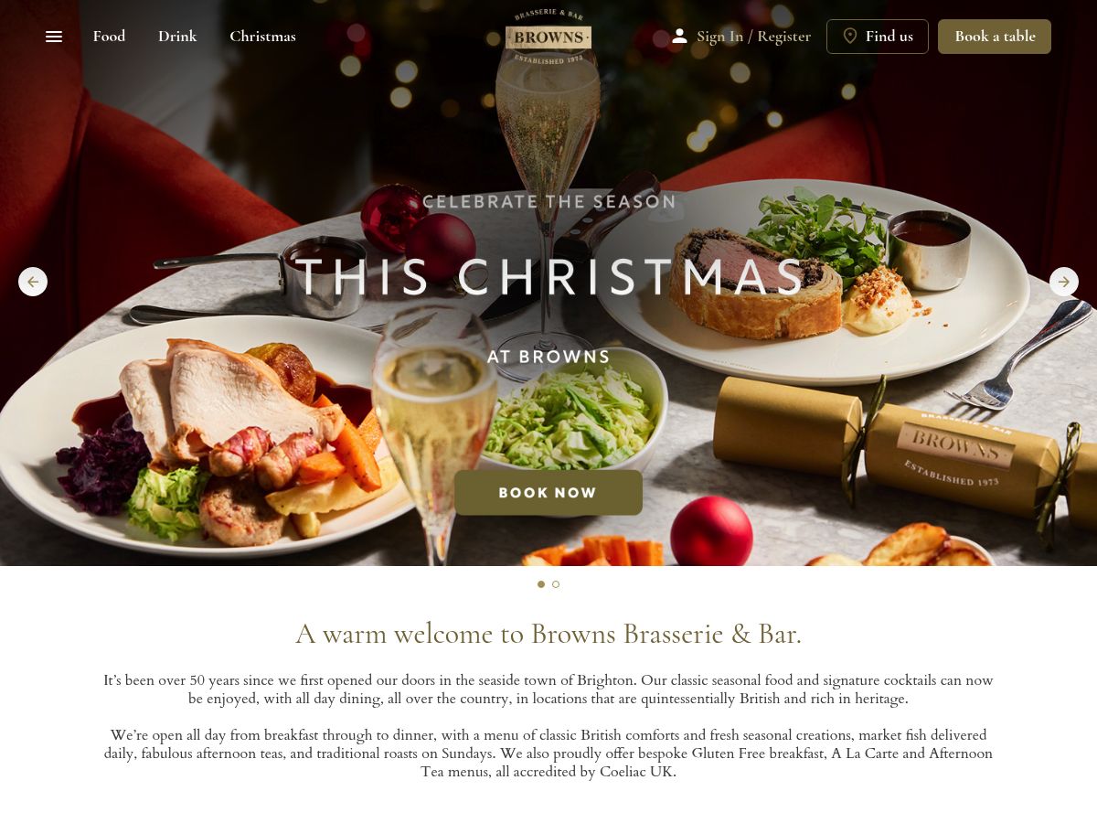 Browns Restaurants logo