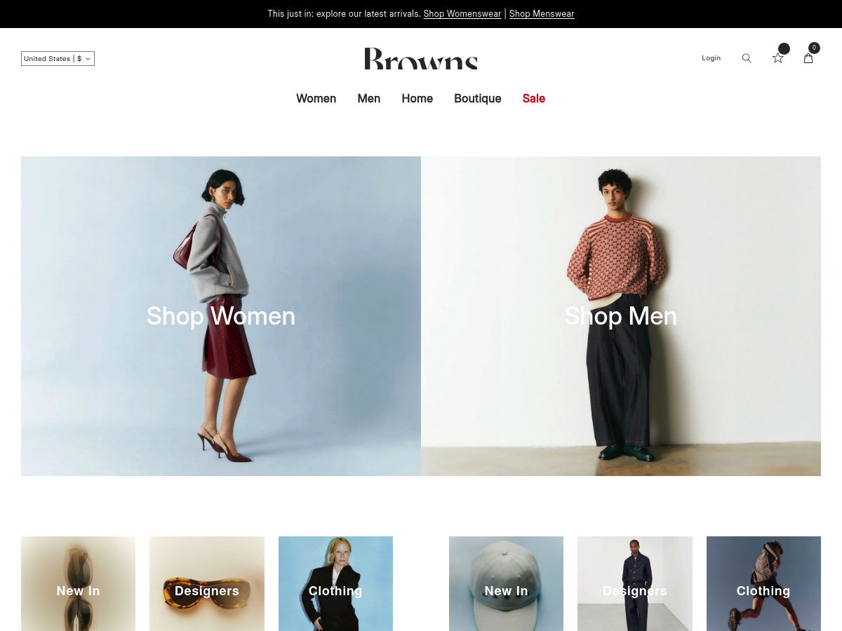 Browns Fashion logo