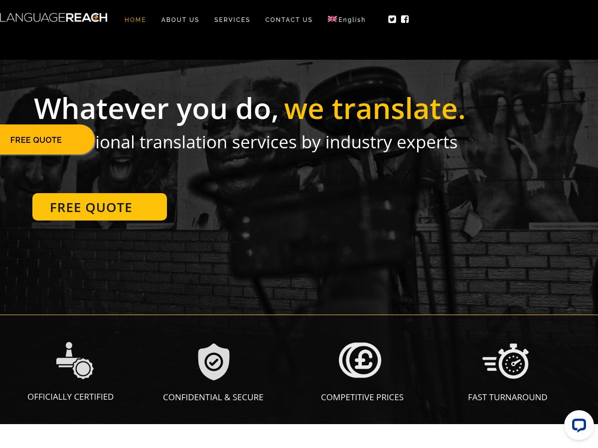 Language Reach logo