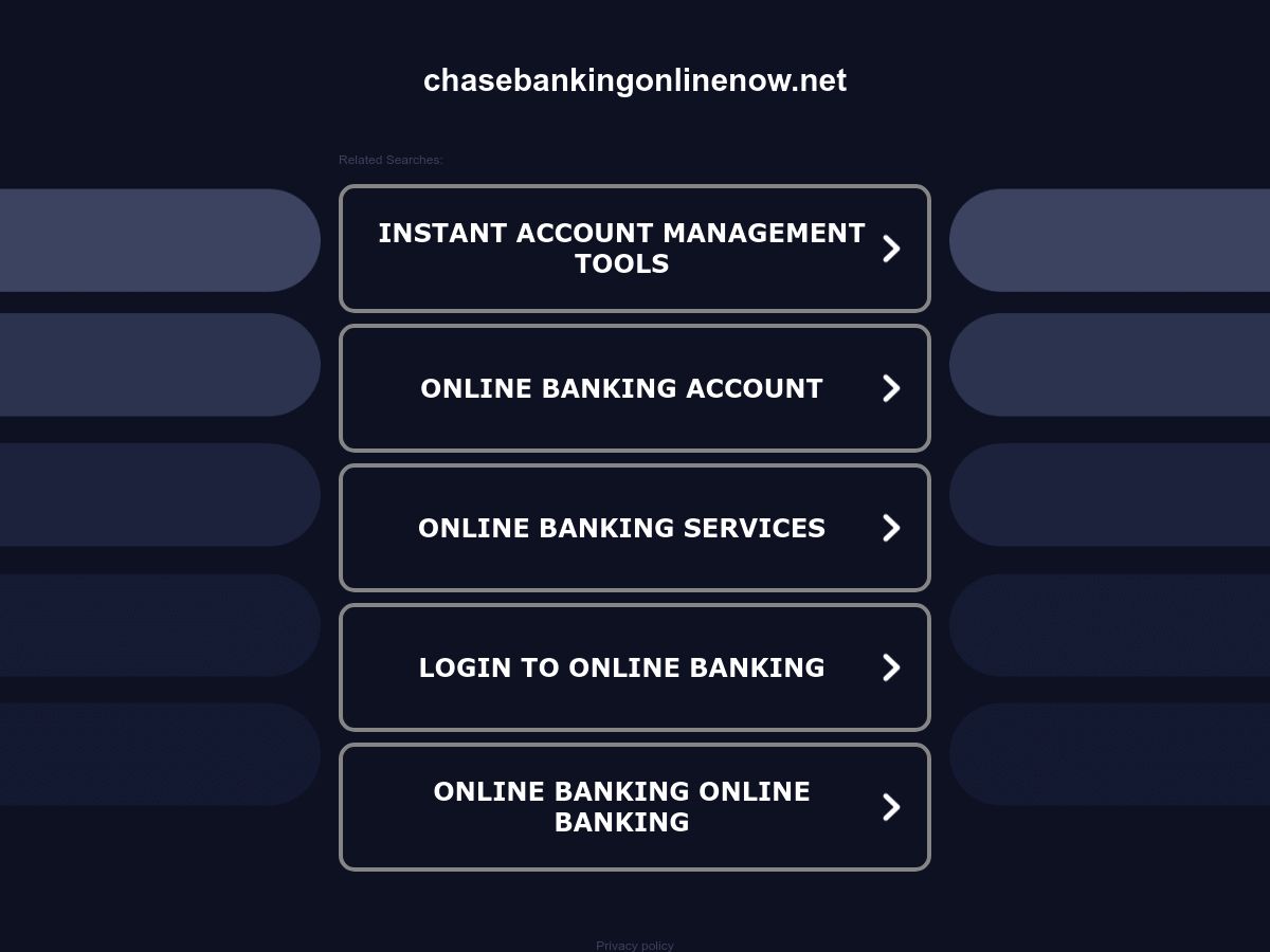 Chasebankingonlinenow logo