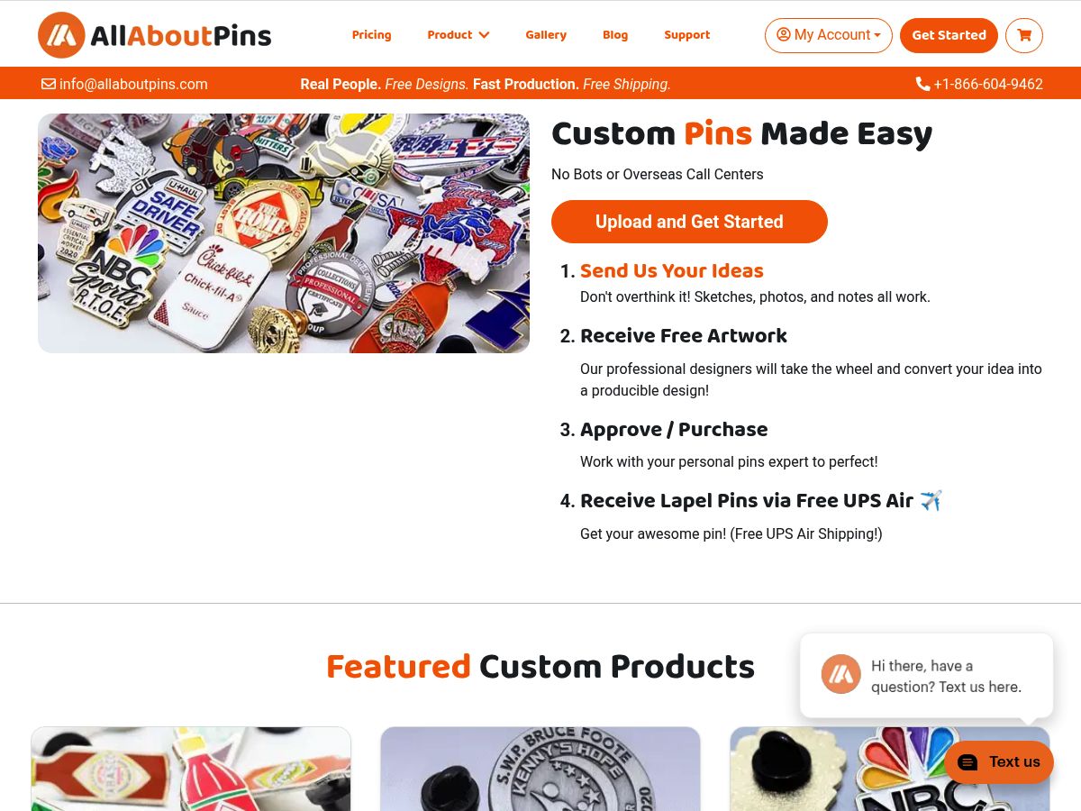 All About Pins logo