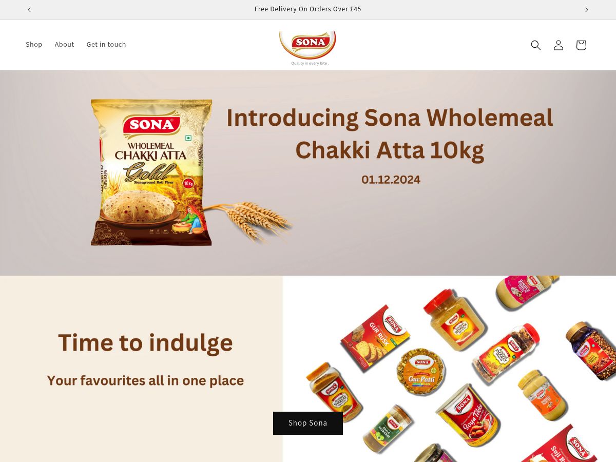 Sona Grocery logo