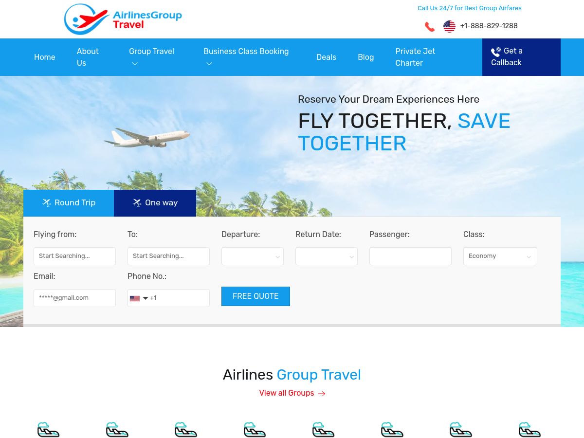 Airlines Group Travel logo
