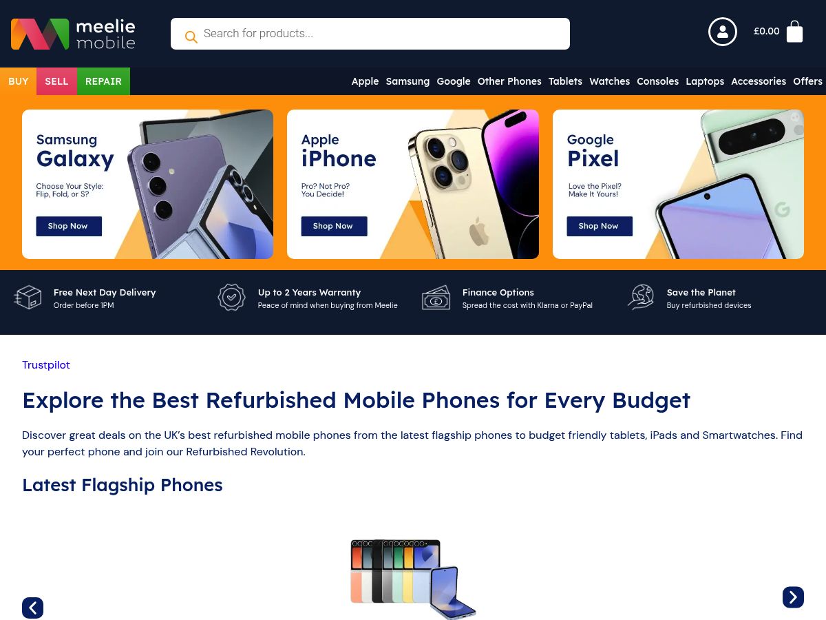 Meelie Mobile logo