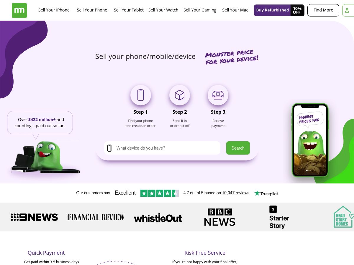 Mobile Monster logo