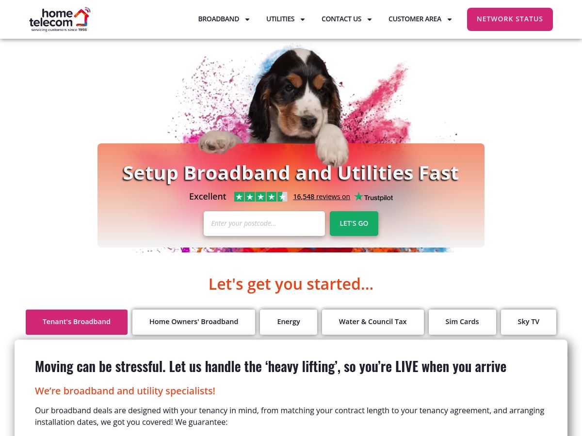 Home Telecom logo