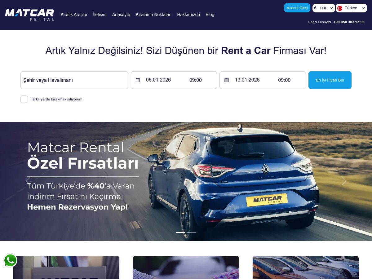 Matcar Rental logo
