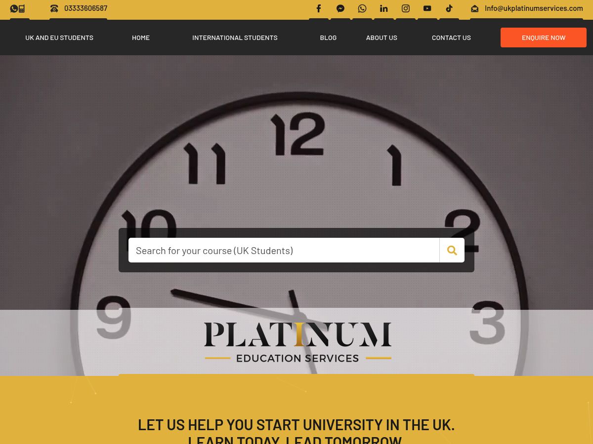 Platinum Services logo