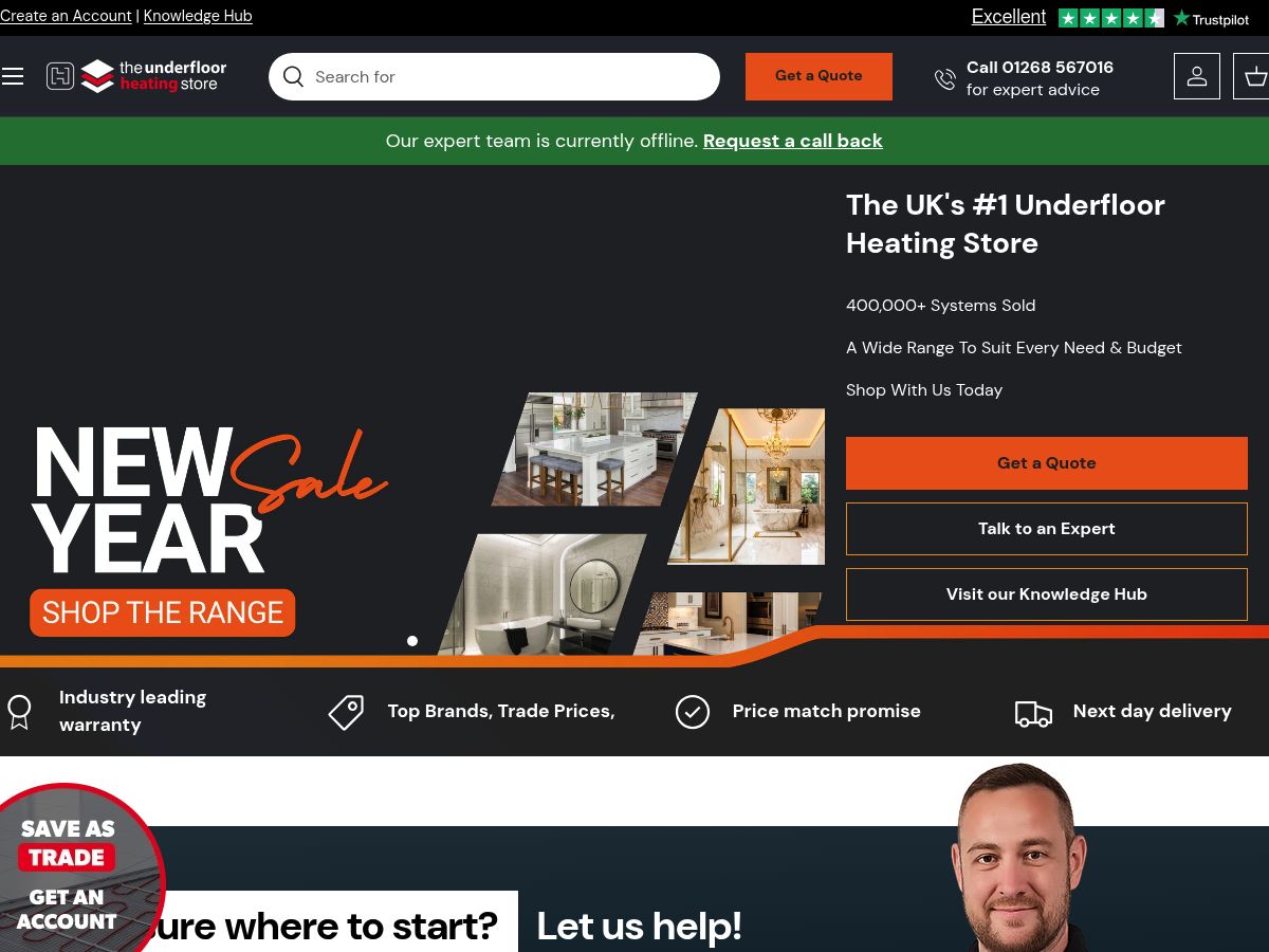 The Underfloor Heating Store logo