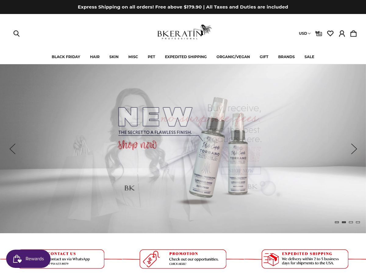 Bkeratin Professional logo