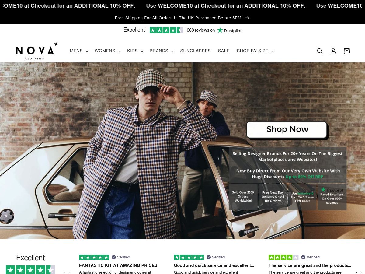 Nova Clothing logo