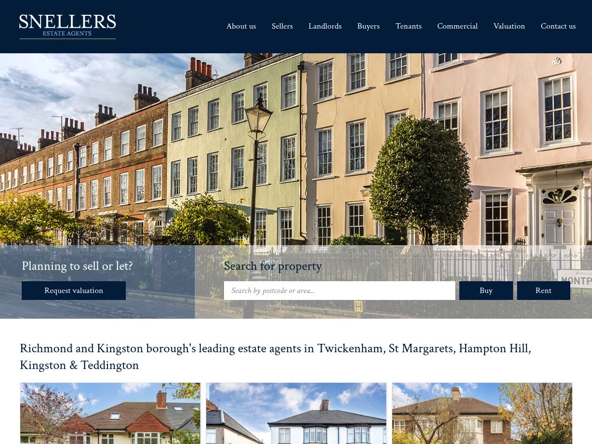 Snellers Estate Agents logo