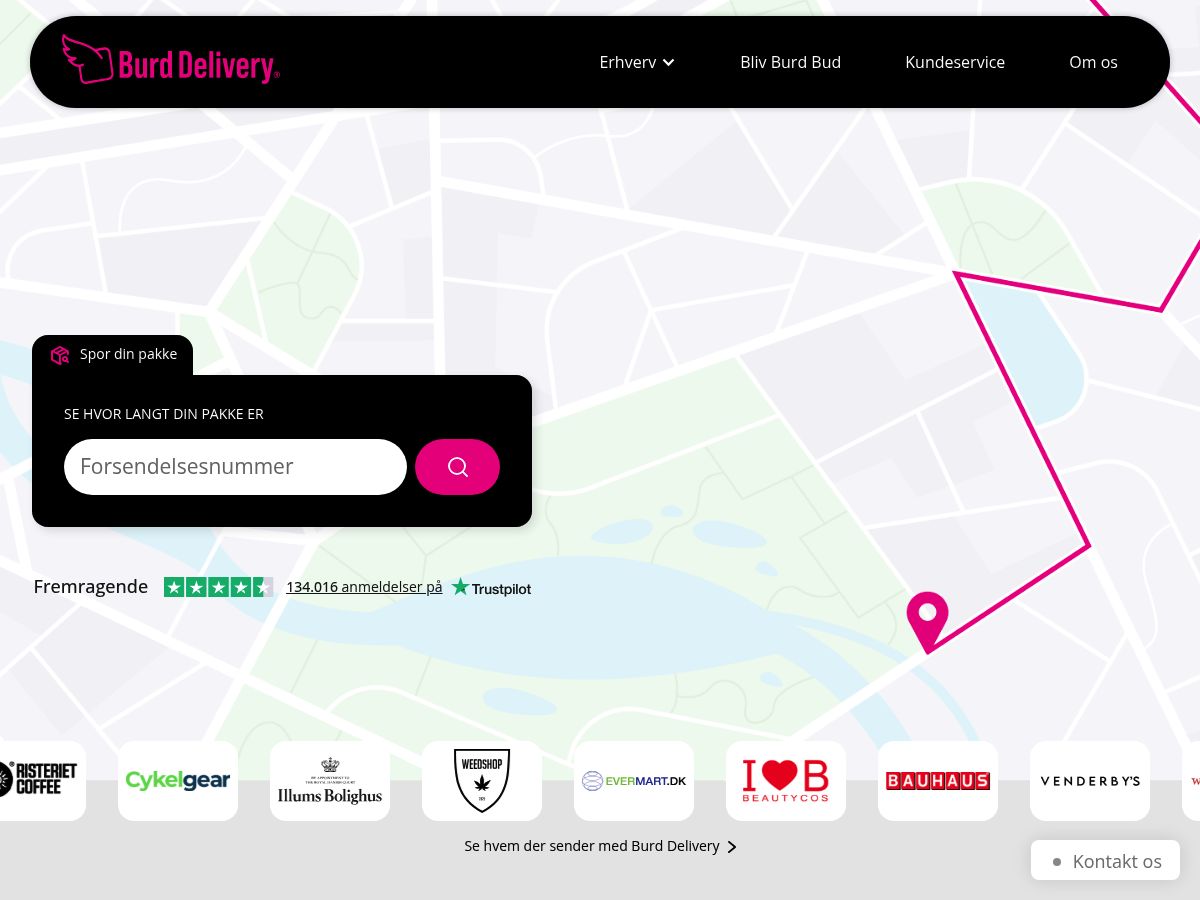 Burd Delivery logo
