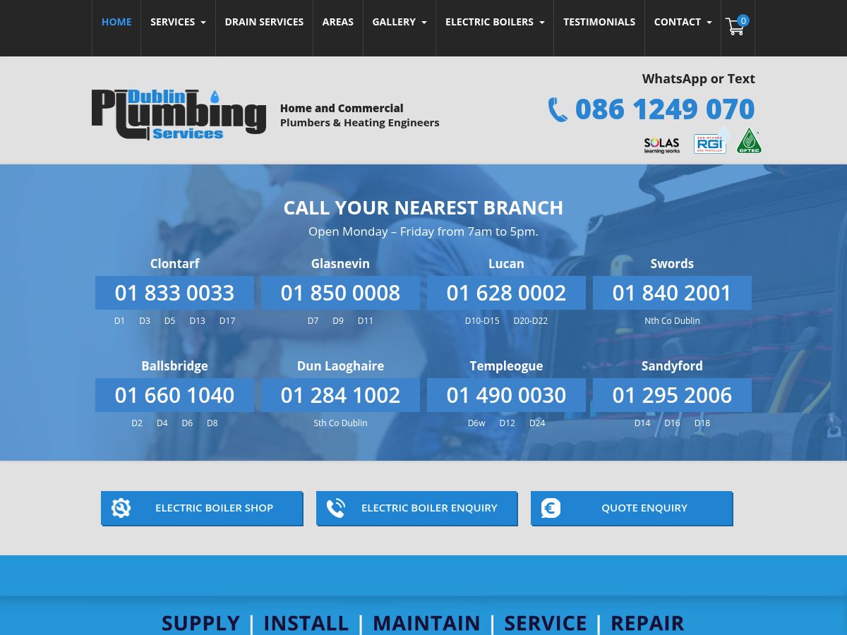 Dublin Plumbing Services logo