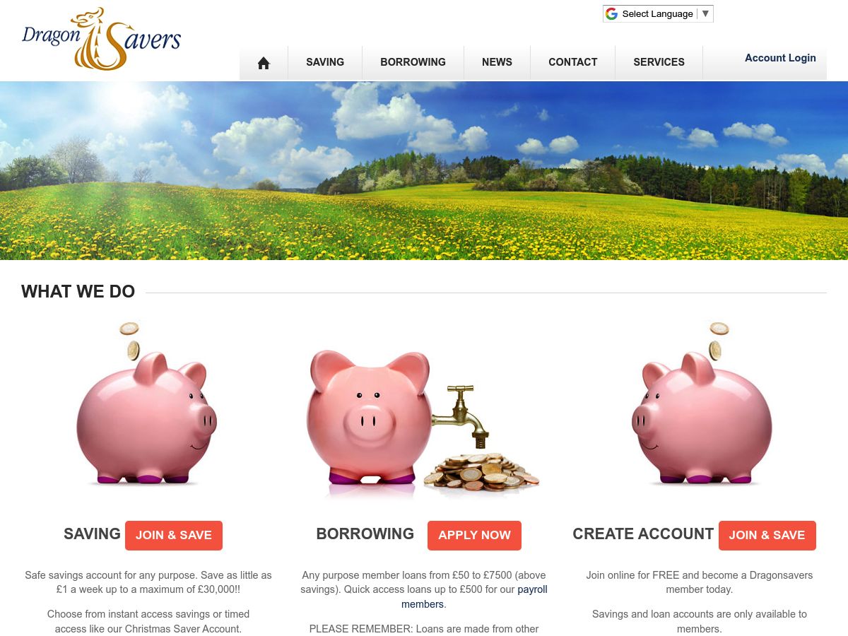 Dragonsavers Credit Union logo
