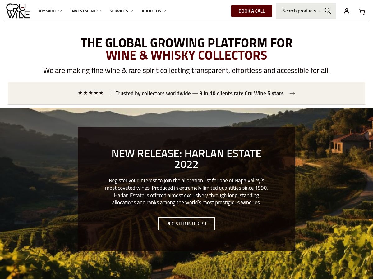 Cru Wine logo