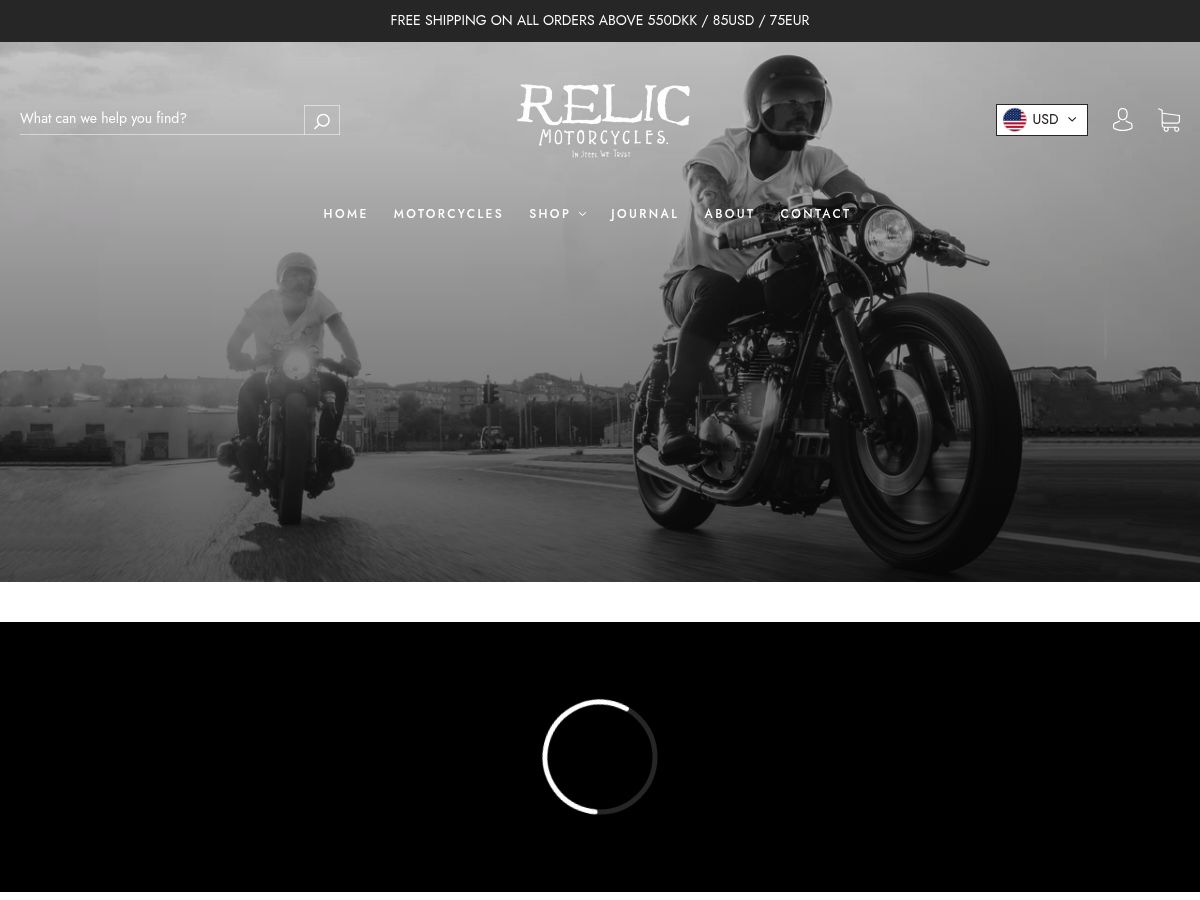 Relic Motorcycles logo