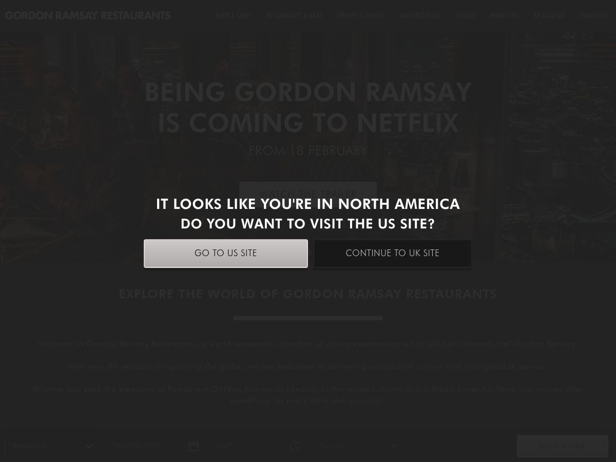 Gordon Ramsay Restaurants logo