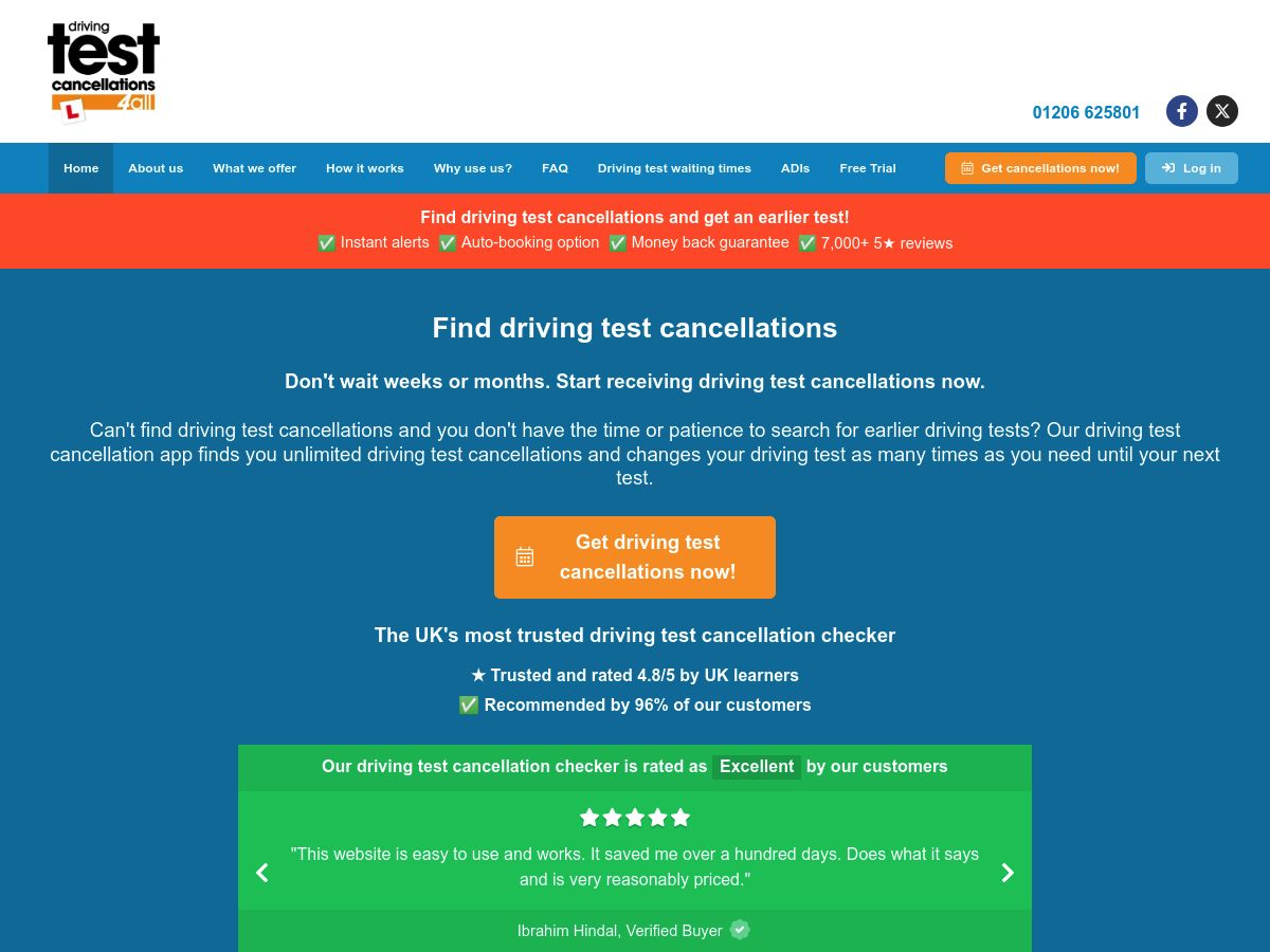 Driving Test Cancellations 4 All logo