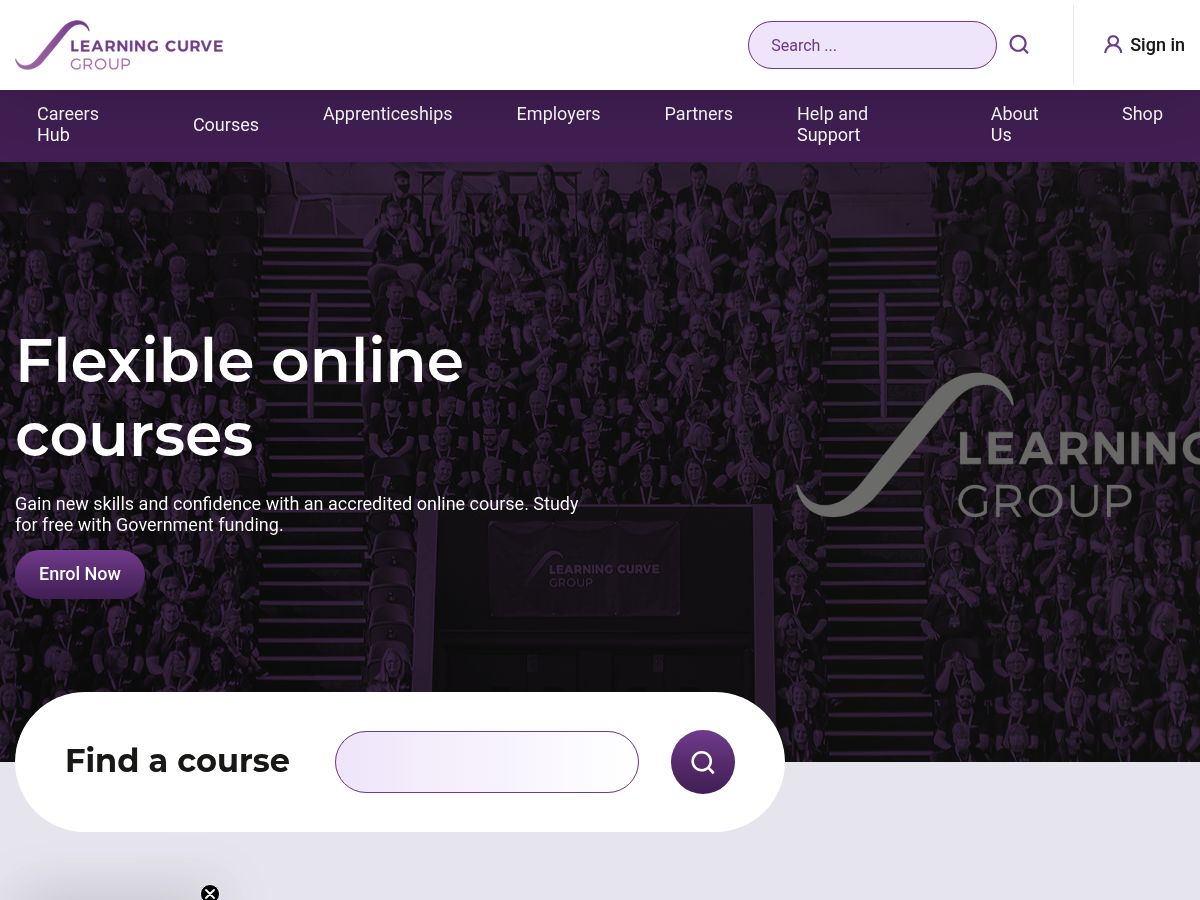 Learning Curve Group logo